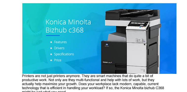 Bizhub 20p Printer Driver Download Konica Minolta Bizhub C360i Multifunction Colour Copier Printer Scanner From Photocopiers Direct Softpedia Drivers Drivers Filed Under Glordamysskyline