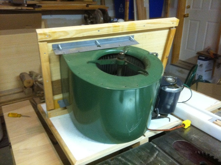 Woodworking air filtration diy | Chair picnic table