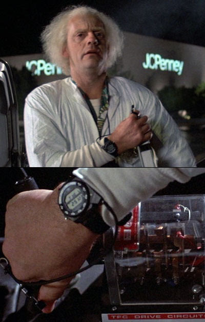 Casio Calculator Watch Back To The Future