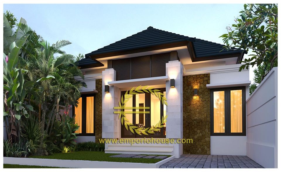  Desain  Rumah Minimalis Lebar  4 Meter  1 Lantai  Desain  