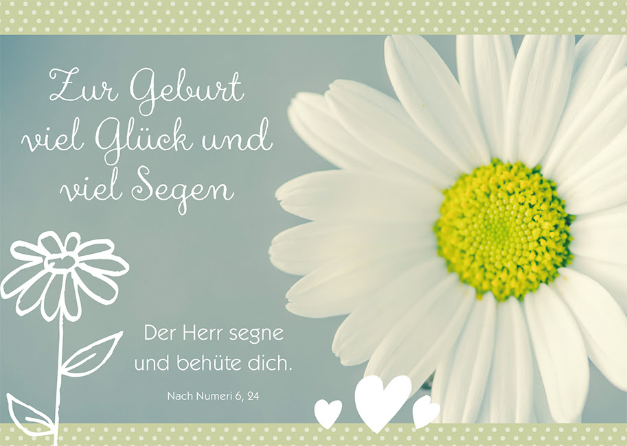 Zum Geburtstag Viel Gluck Und Viel Segen