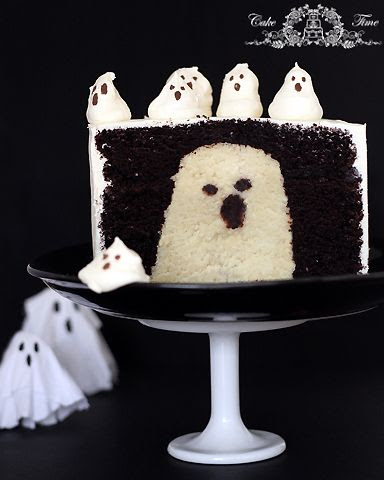 I want a cake with a ghost inside!