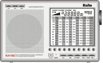 Shortwave Radio Archive: Kaito KA1103 Worldband Radio Review with