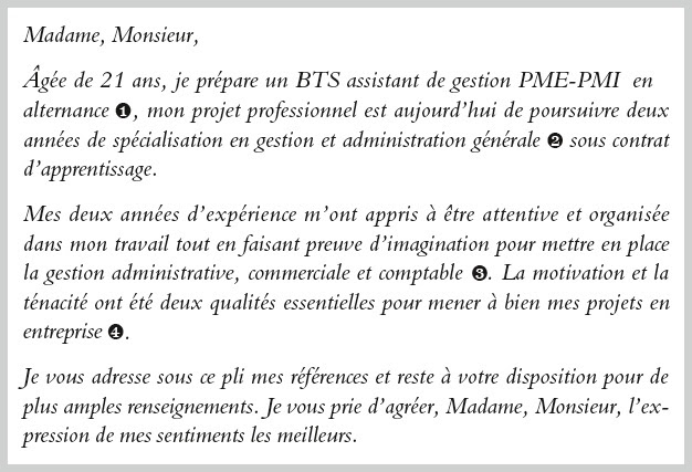 Lettre De Motivation Parcoursup Bts Gestion Pme