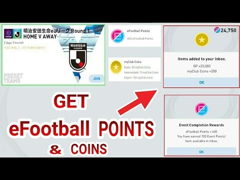 How to earn extra eFootball Points & myClub coins in pes 2021 mobile