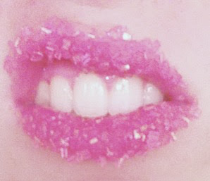 Aesthetic Tumblr Glossy Lips With Lollipop - Largest Wallpaper Portal