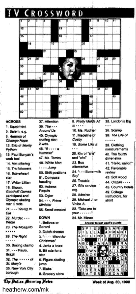 51 Free Daily Commuter Crossword Puzzle - Crossword Clue