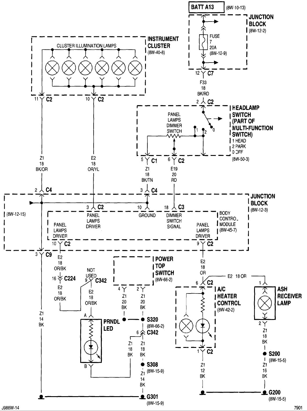 26 06 Chrysler 300 Fuse Box Diagram