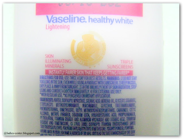 Vaseline Healthy White Review