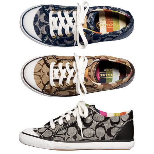 coach silver sneakers