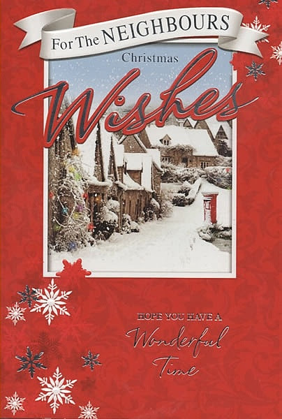 Christmas Messages Neighbours - Xmast 4