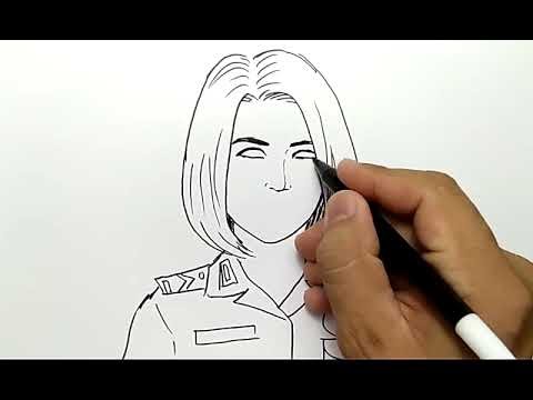 Kumpulan Mewarnai Gambar Sketsa Rambut Wanita - Desain