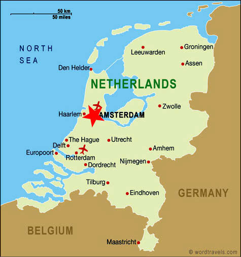 Mapa De Amsterdam | Mapa