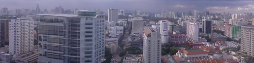 Skyline panoramic view