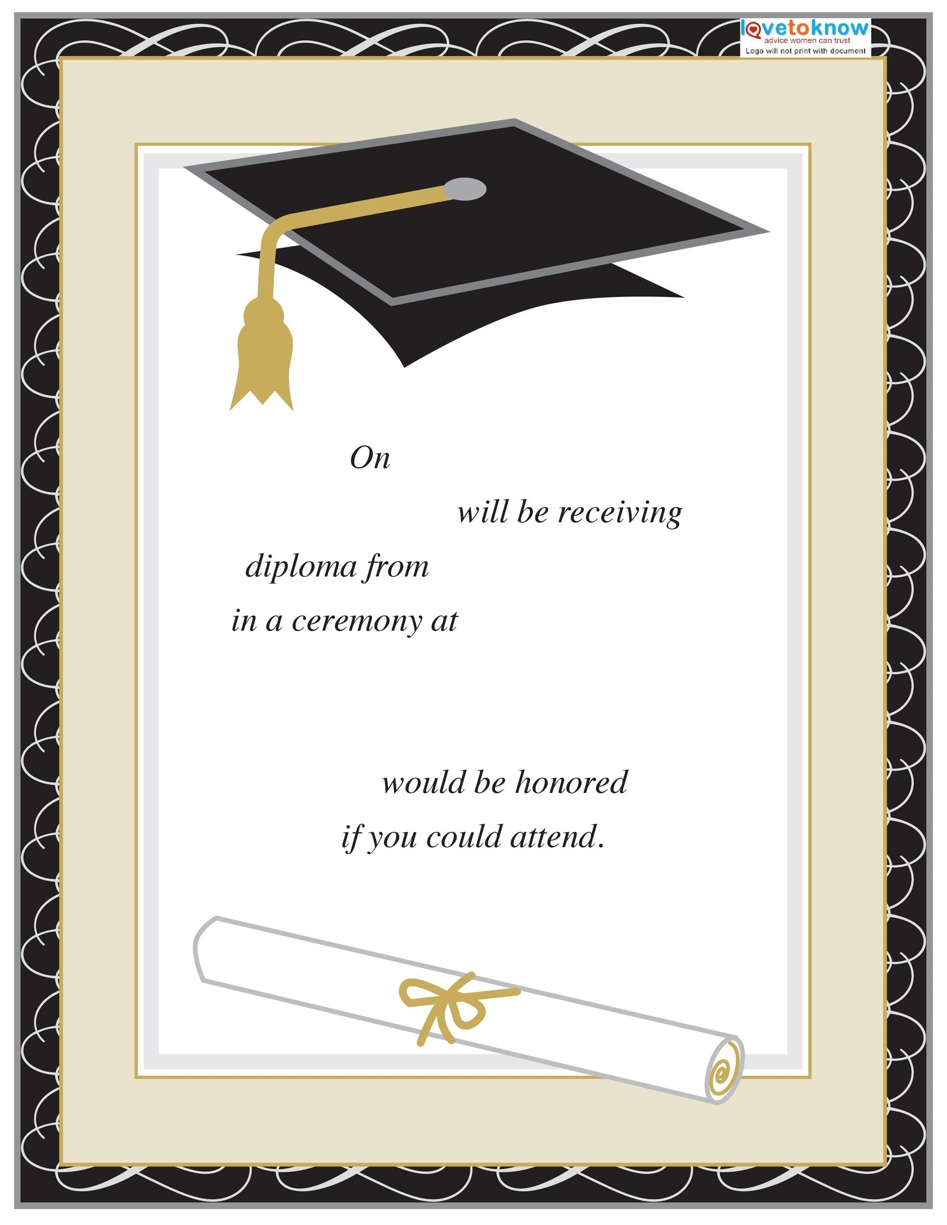 Contoh Formal Invitation Graduation Ceremony Materi Pelajaran 7