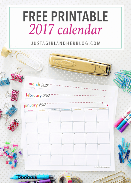 Free 2017 Calendars: A Roundup