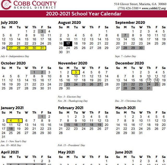 Suny Canton Academic Calendar - Printable Word Searches