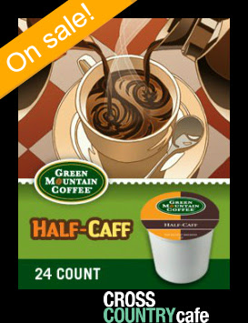 Green Mountain Half Caff Keurig Kcup coffee