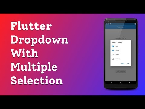 flutter multiselect dropdown