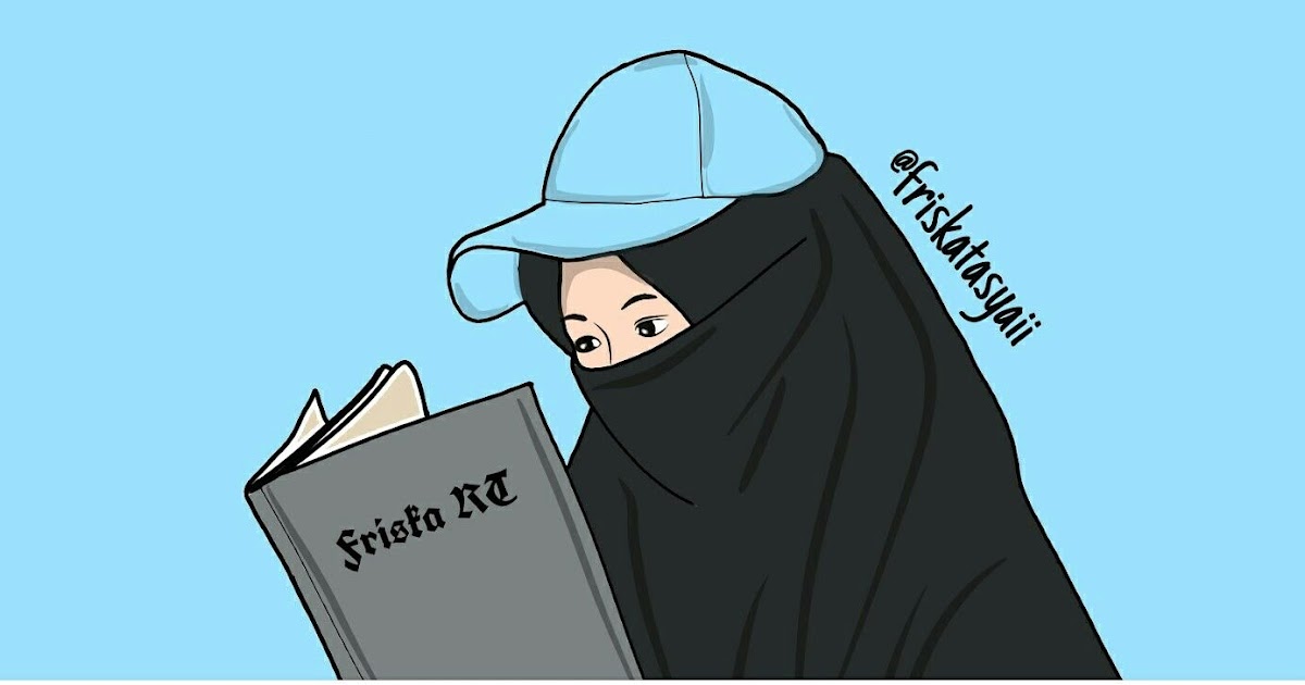 7400 Gambar Kartun Muslimah Remaja Bercadar Gratis Terbaik
