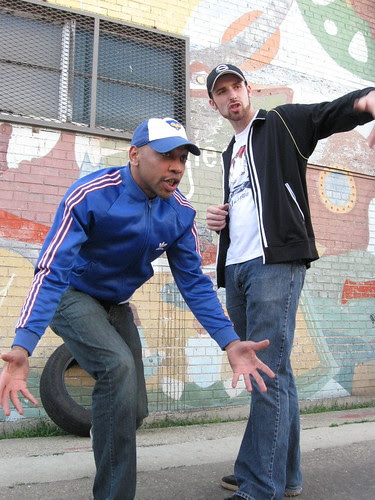 Seth Williams and Andy Metz video shoot photos