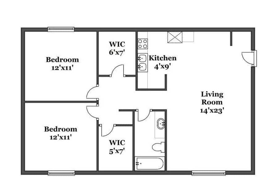 19+ 2 Bedroom House Floor Plans Kenya