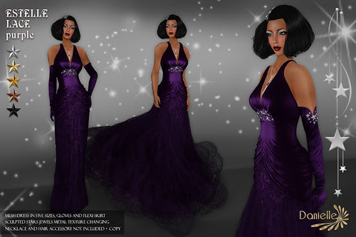 DANIELLE Estelle Lace Purple