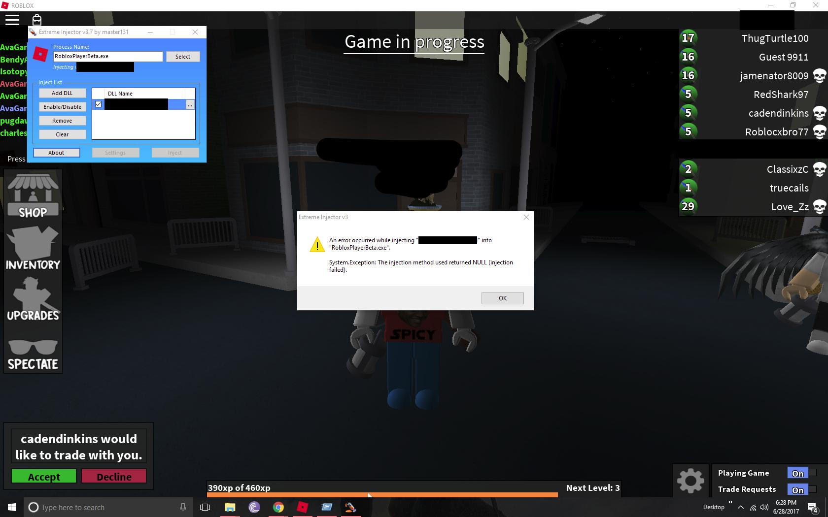 roblox inject exploit v3rmillion