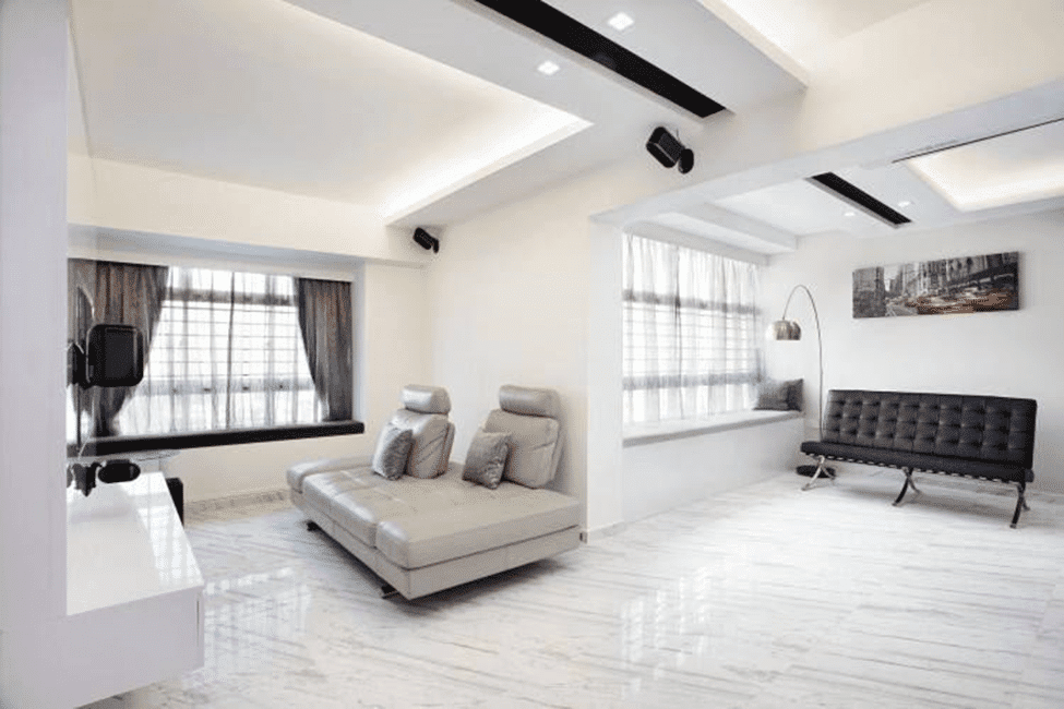 how to decorate a long wall in living room | House Decor Interior
