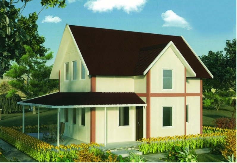 Çift Katlı Prefabrik ev modelleri Bandırma Prefabrik Konteyner