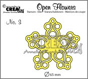 Open Flower stans nr. 3 / Open Flower die no. 3