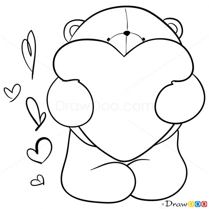 20+ Latest Cute Simple Teddy Bear Drawing | The Campbells Possibilities