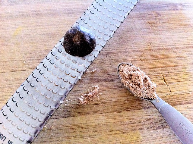 1/4 teaspoon Freshly Grated Nutmeg
