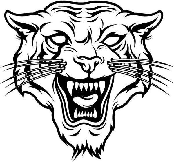 Logo Kepala Harimau Vektor | DAVID-BAPTISTE CHIROT
