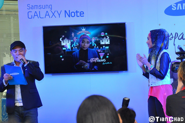 The Sparkle Project with Samsung GALAXY Note for Yuna Sparkle MV