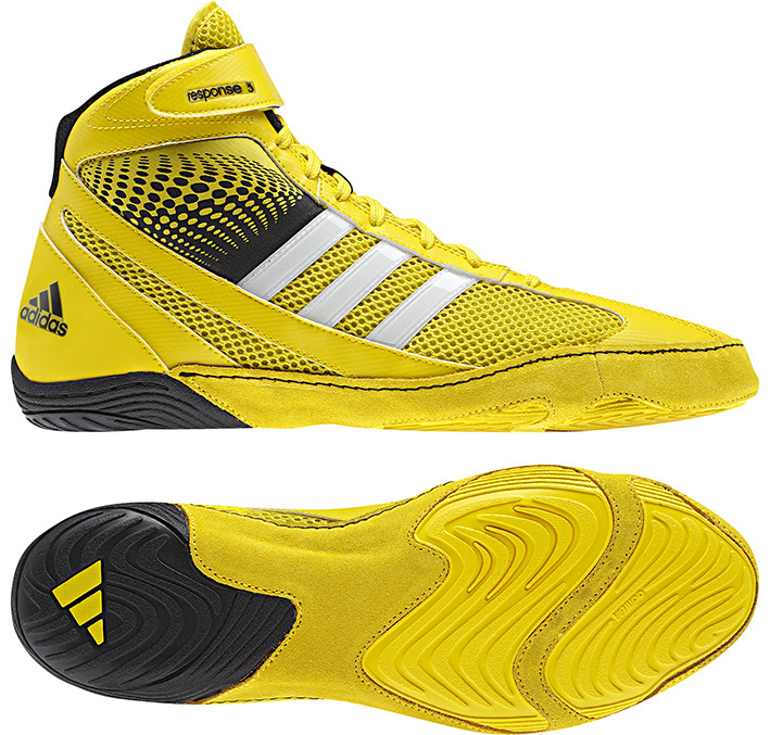 wrestling shoes yellow