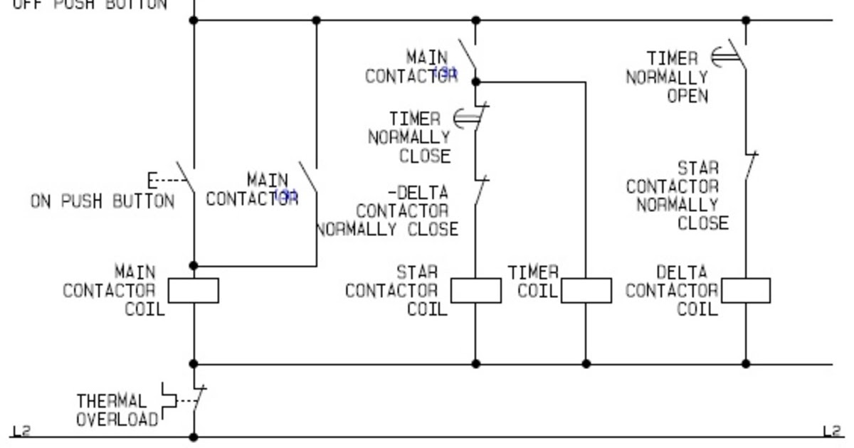 Wye Delta Starter Wiring Diagram