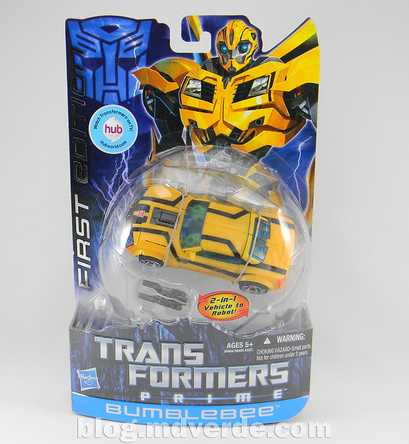 Transformers Bumblebee Deluxe - Prime First Edition - caja