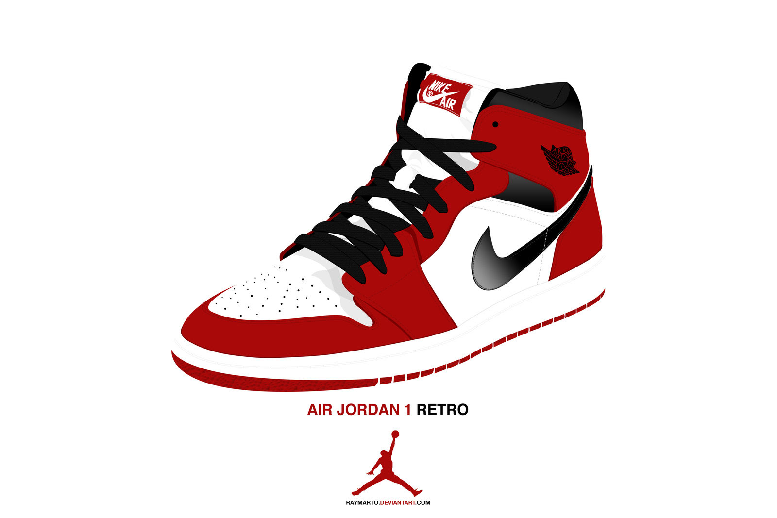 Air Jordan 1 vector