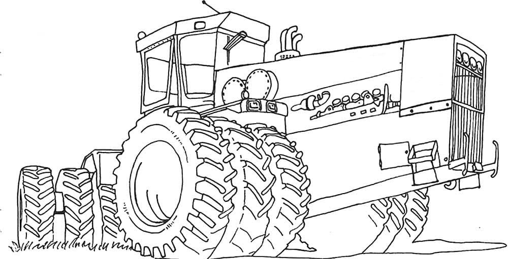Traktor Ausmalbilder / Gratis Malvorlagen Landwirtschaft