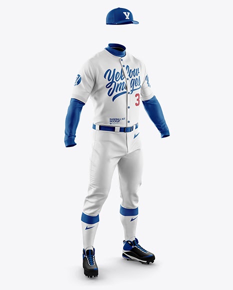Download Download Uniform Mockup Free PSD - Men S Full Baseball Kit ...