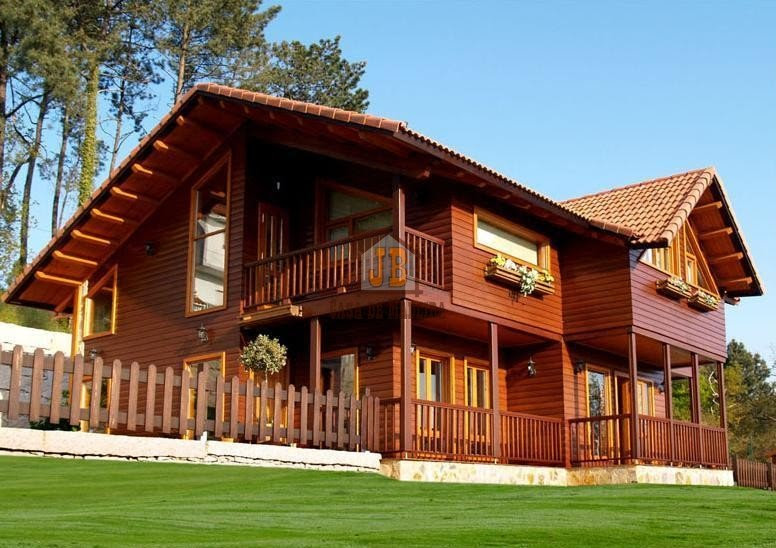 Casa pre fabricada de madeira-vantagens