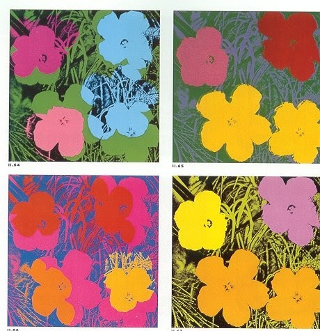 Flowers - Andy Warhol flower-power