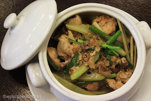 Steamed Ginger Chicken