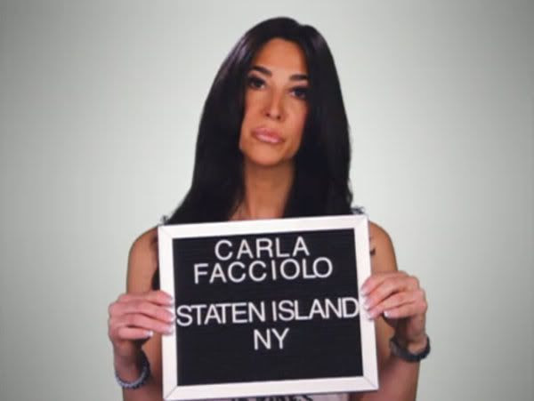 Carla Facciolo of VH1's Mob Wives