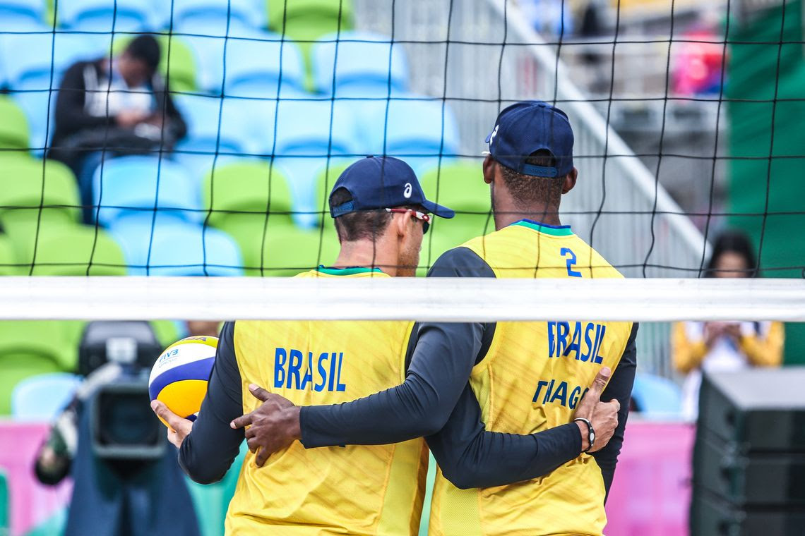 A dupla Oscar BrandÃ£o e Thiago Dealtry disputa os Jogos Pan-Americanos Lima 2019, no Peru. 