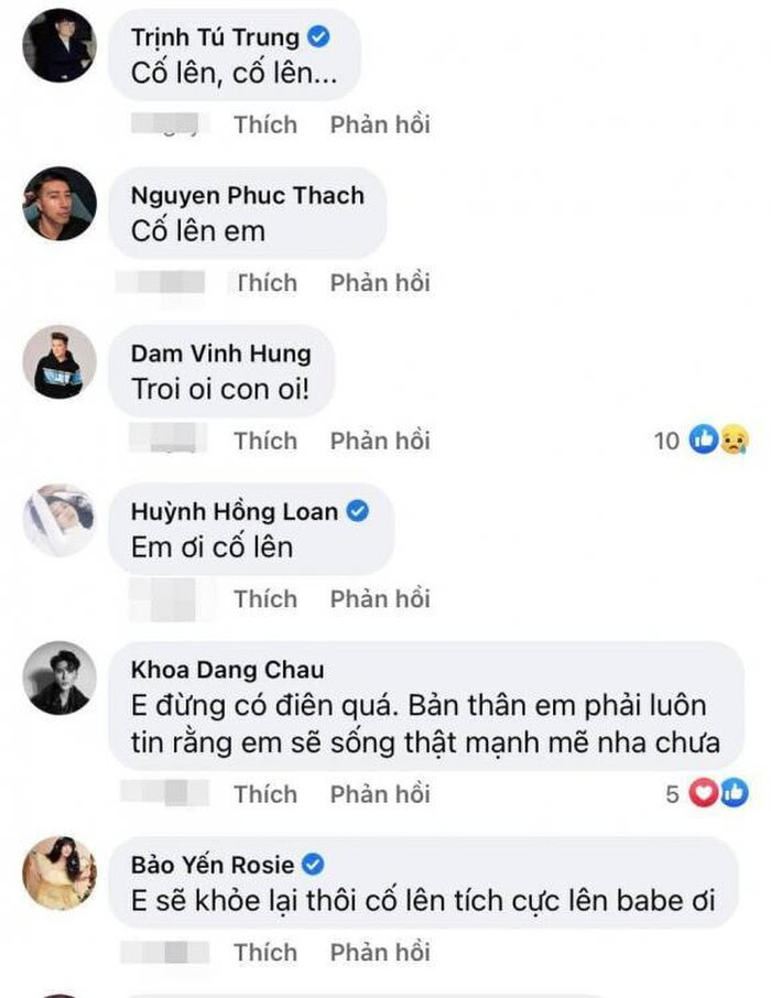 Loạt sao Việt đau lòng động viên khi ca sĩ Phạm Chí Thành tiếp tục thông báo 