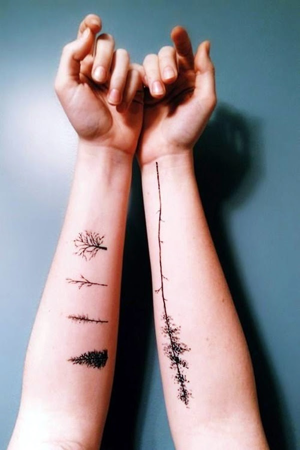 Deep and Super Cool Forest Tattoo Ideas (34)