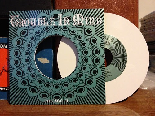 Various Artists - Trouble In Mind 4-Way Record Store Day Split 7" - White Vinyl by Tim PopKid