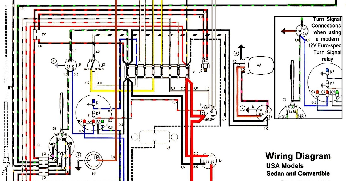 1974 Vw Beetle Engine Wiring Diagram - THE-INSTRUMENT